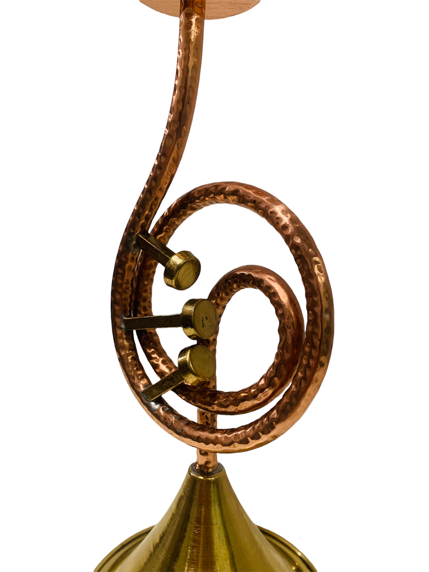 BOUGEOIR - Trompette Circulaire en cuivre - CUI/302/TRO/CIR