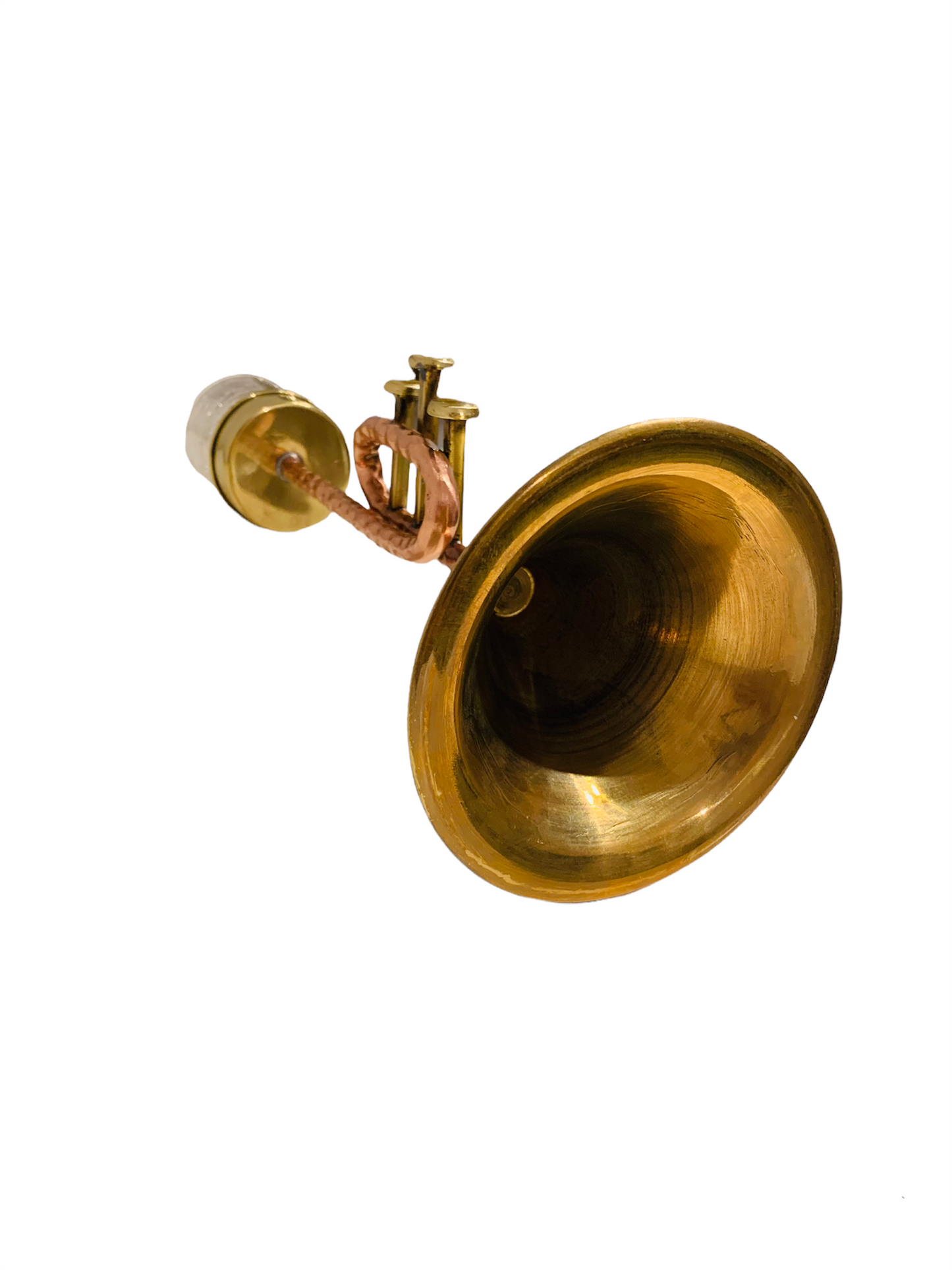 BOUGEOIR - Trompette Rectangulaire en Cuivre  - CUI/301/TRO/REC