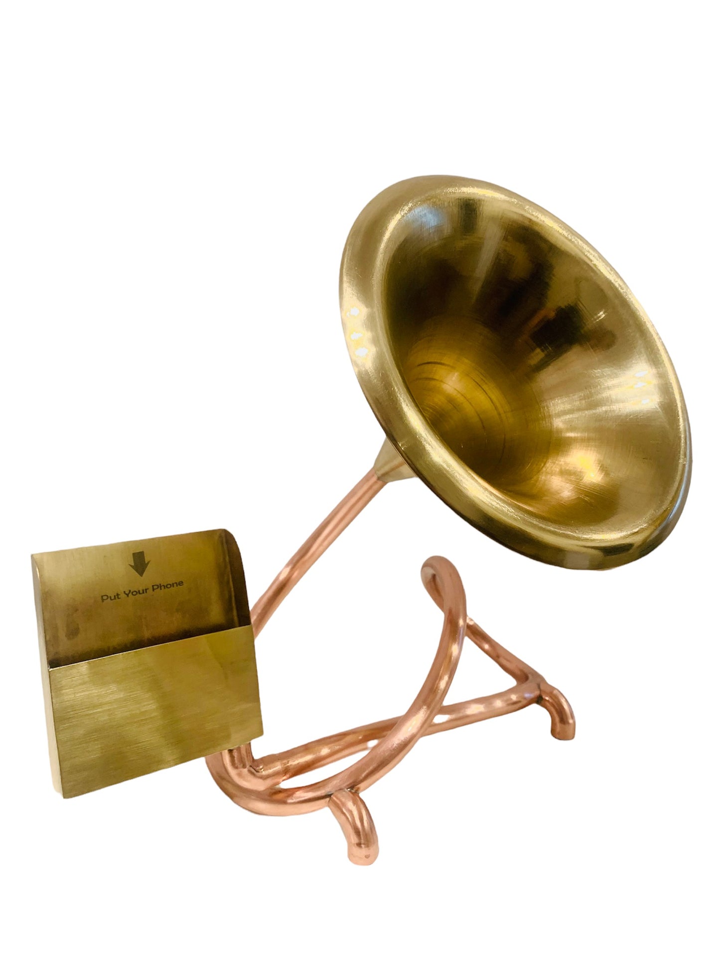 MEGAPHONE en cuivre - CUI/303/MEG/STA