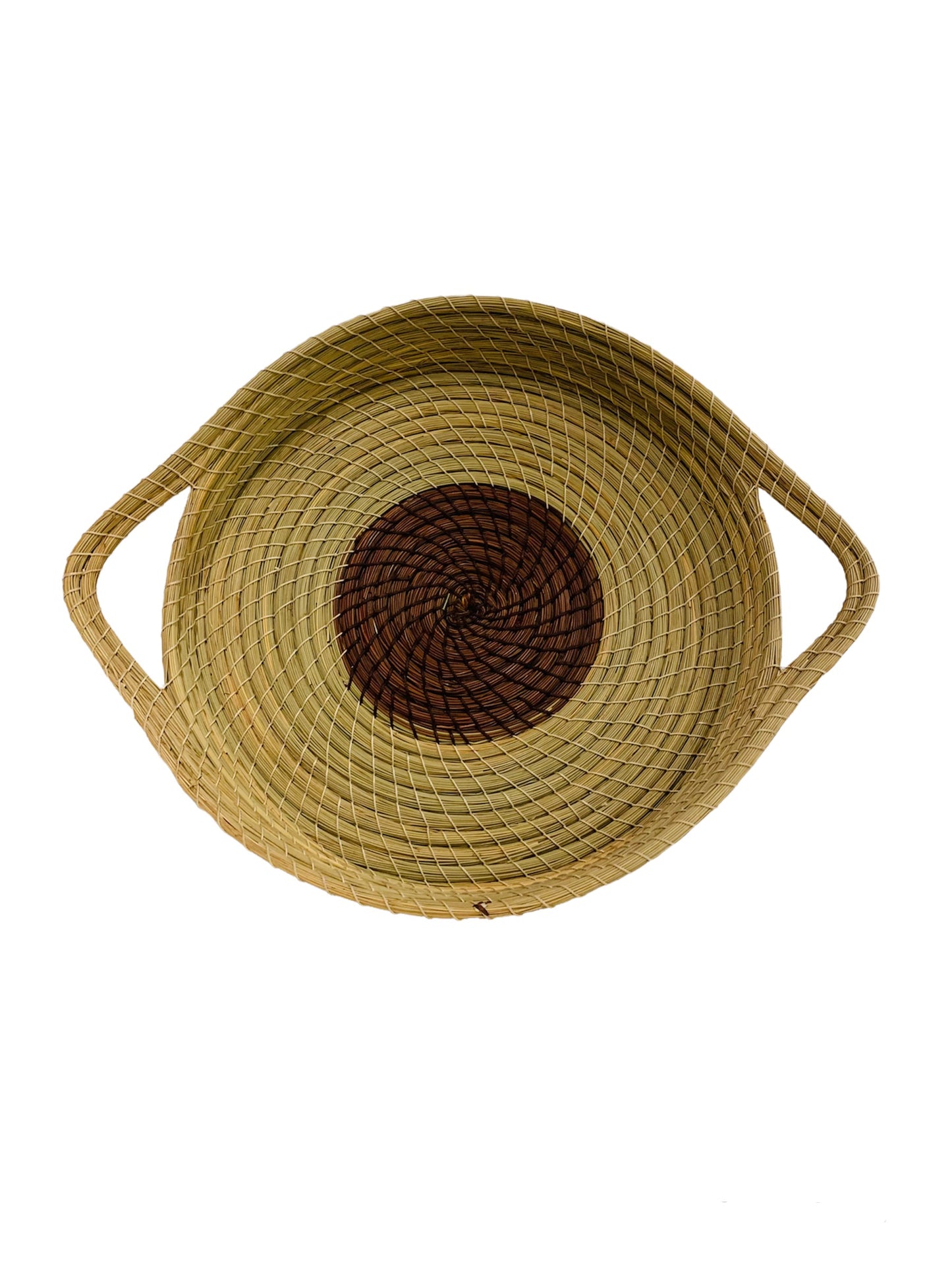 PANIER + 2 SETS DE TABLE - en Nattes ( Halfa ) - HAL/705/SER/MAR